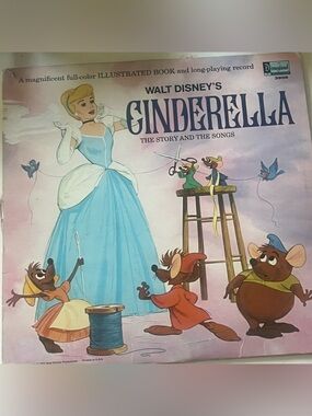 Walt Disney's Cinderella Vinyl -Vinyl only